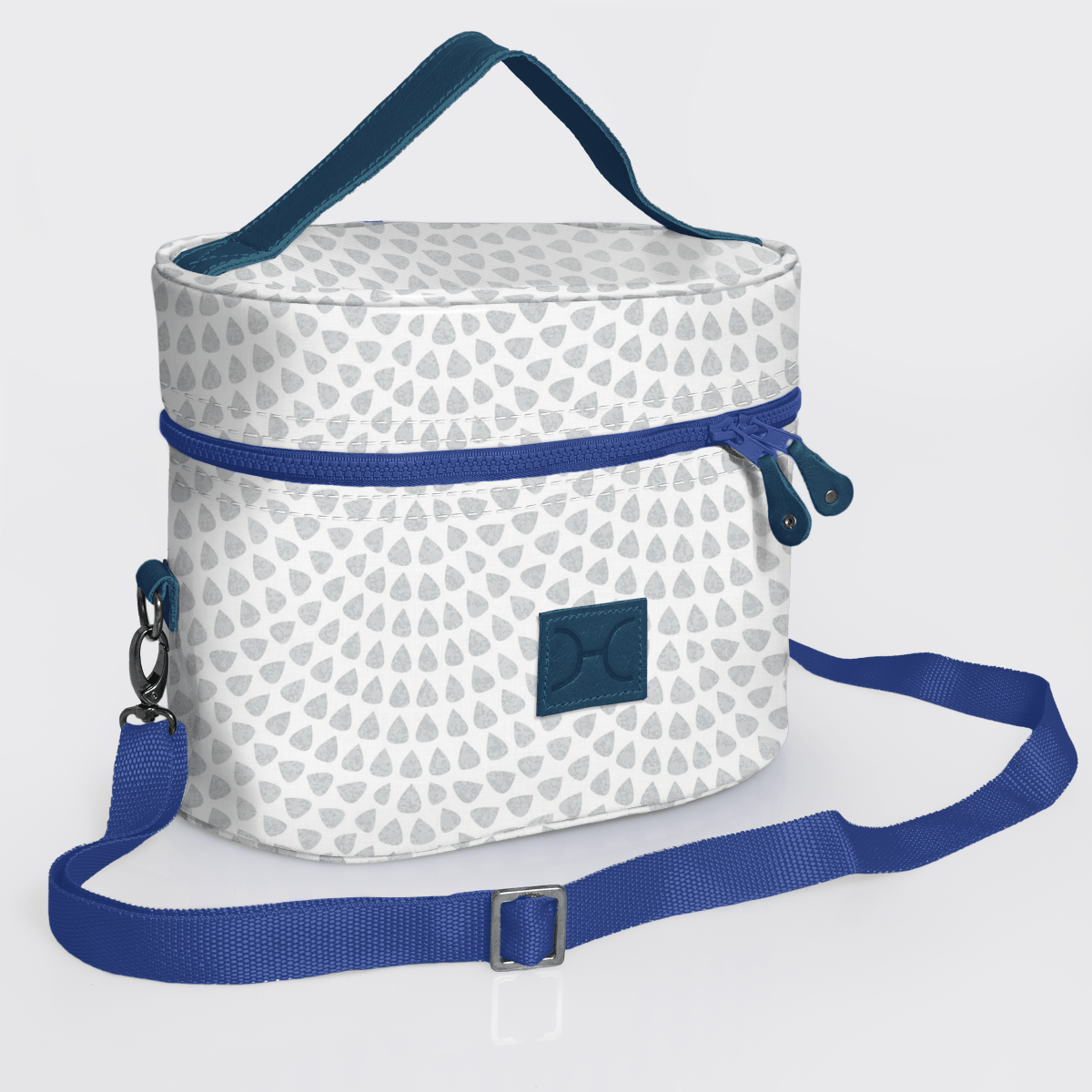Bougie Vanity Laminated Fabric BLUE - Thandana UK
