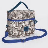 Bougie Vanity Laminated Fabric BLUE - Thandana UK