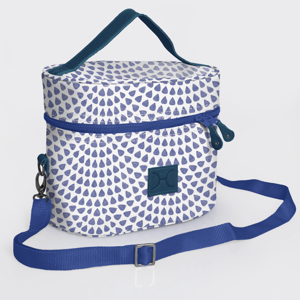 Bougie Vanity Laminated Fabric BLUE - Thandana UK