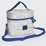 Bougie Vanity Laminated Fabric BLUE - Thandana UK