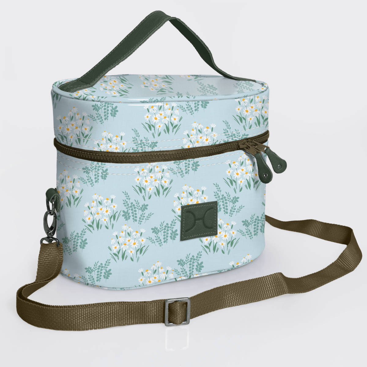 Bougie Vanity Laminated Fabric OLIVE - Thandana UK
