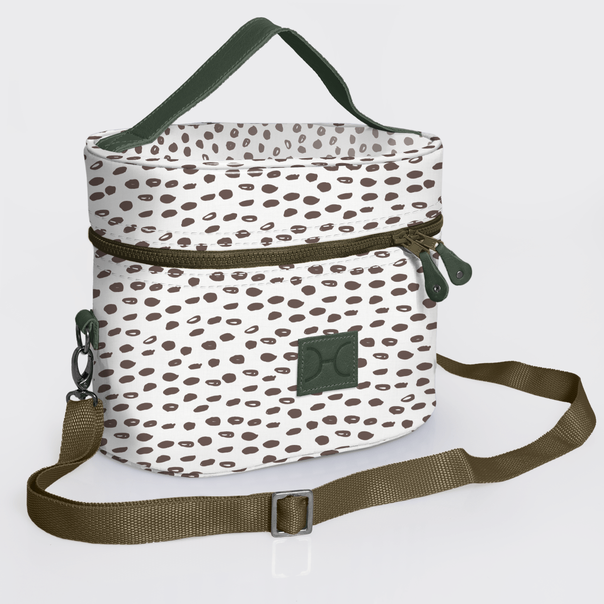 Bougie Vanity Laminated Fabric OLIVE - Thandana UK
