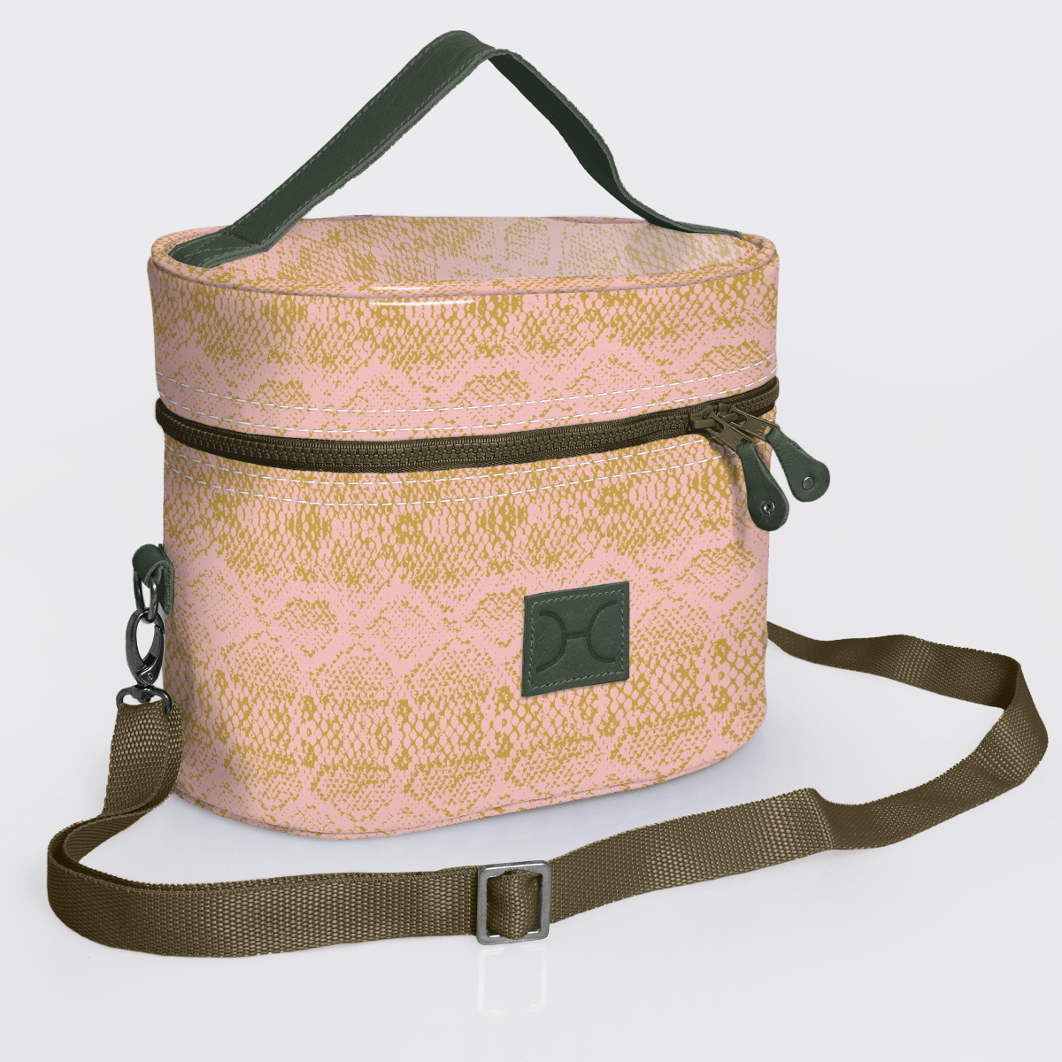 Bougie Vanity Laminated Fabric OLIVE - Thandana UK