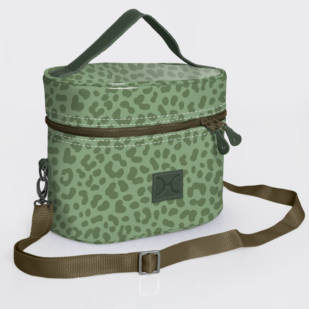 Bougie Vanity Laminated Fabric OLIVE - Thandana UK