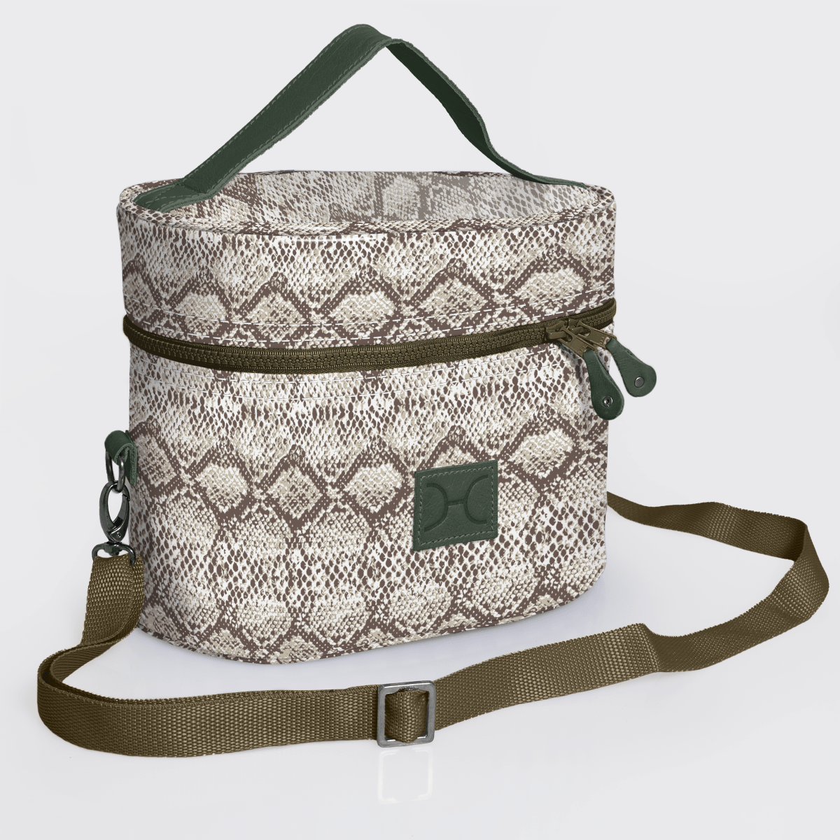 Bougie Vanity Laminated Fabric OLIVE - Thandana UK