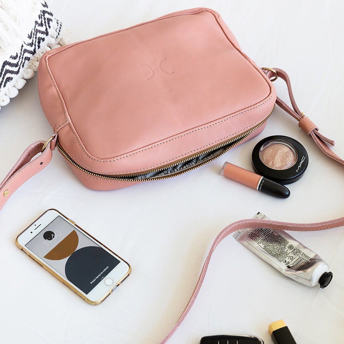 Boxy Handbag Leather - Thandana UK