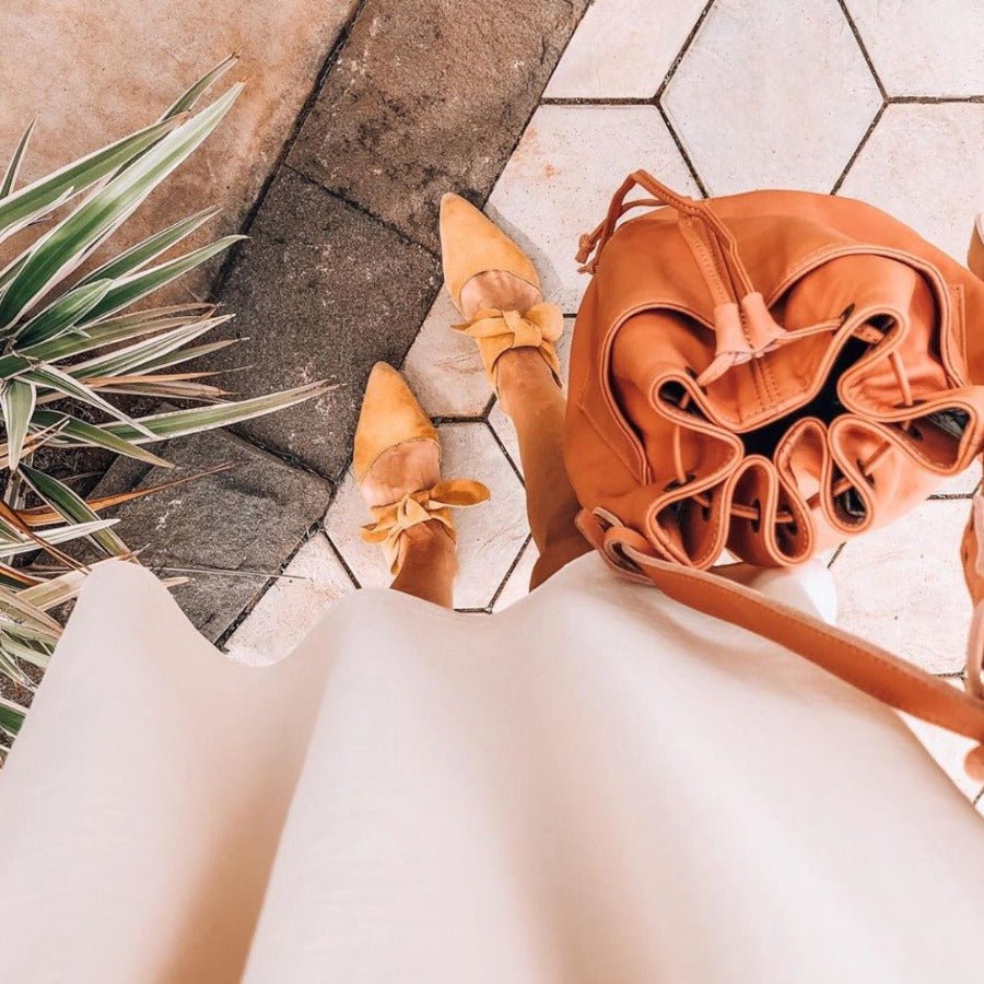 Bucket Handbag Leather - Thandana UK