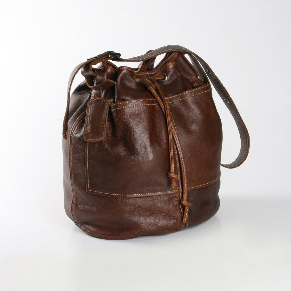 Bucket Handbag Leather - Thandana UK