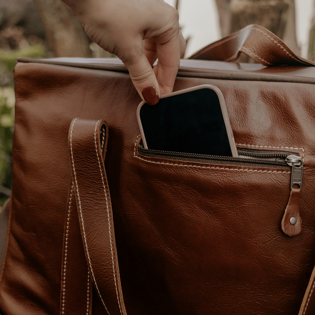 Caddy Cooler Leather RTS - Thandana UK
