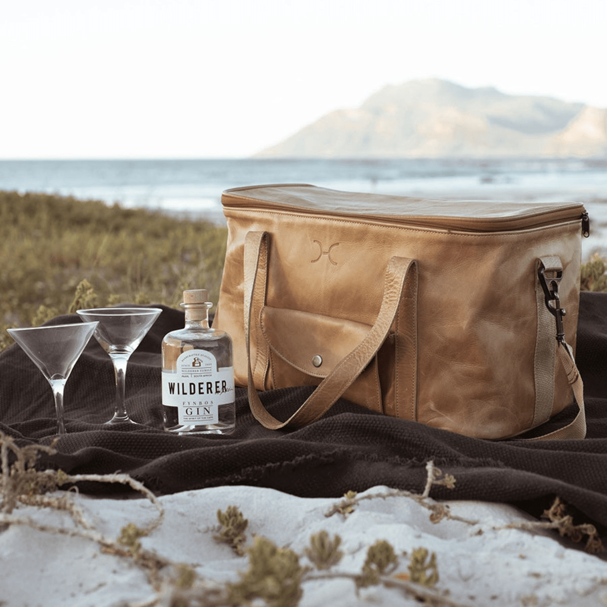 Caddy Cooler Leather RTS - Thandana UK