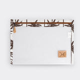 Clear Document Pouch Laminated Fabric RTS - Thandana UK
