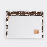 Clear Document Pouch Laminated Fabric RTS - Thandana UK