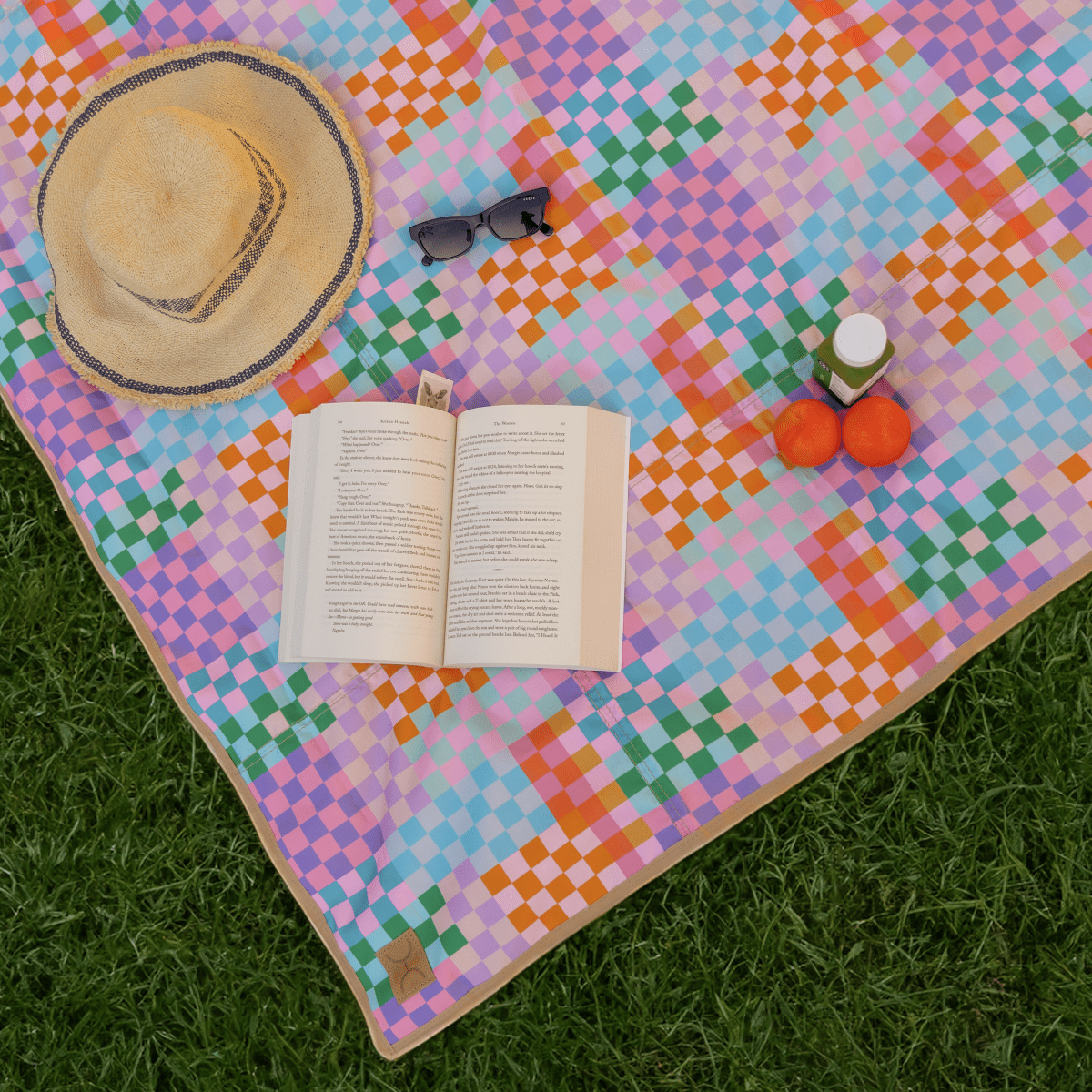 Compact Carry Picnic Blankets 1.5m x 1.5m - Thandana UK