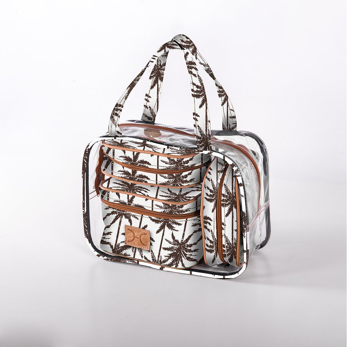 Cosmetic Maxi Bag Set Laminated Fabric - Thandana UK
