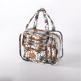 Cosmetic Maxi Bag Set Laminated Fabric - Thandana UK