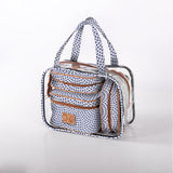 Cosmetic Maxi Bag Set Laminated Fabric - Thandana UK