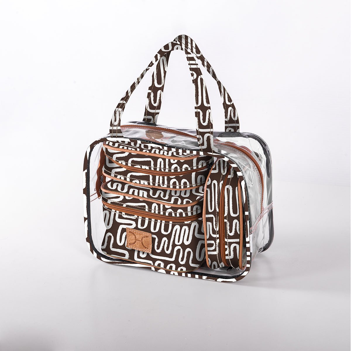 Cosmetic Maxi Bag Set Laminated Fabric - Thandana UK