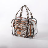 Cosmetic Maxi Bag Set Laminated Fabric - Thandana UK