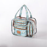 Cosmetic Maxi Bag Set Laminated Fabric - Thandana UK