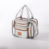 Cosmetic Maxi Bag Set Laminated Fabric - Thandana UK