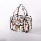 Cosmetic Maxi Bag Set Laminated Fabric - Thandana UK