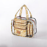 Cosmetic Maxi Bag Set Laminated Fabric - Thandana UK