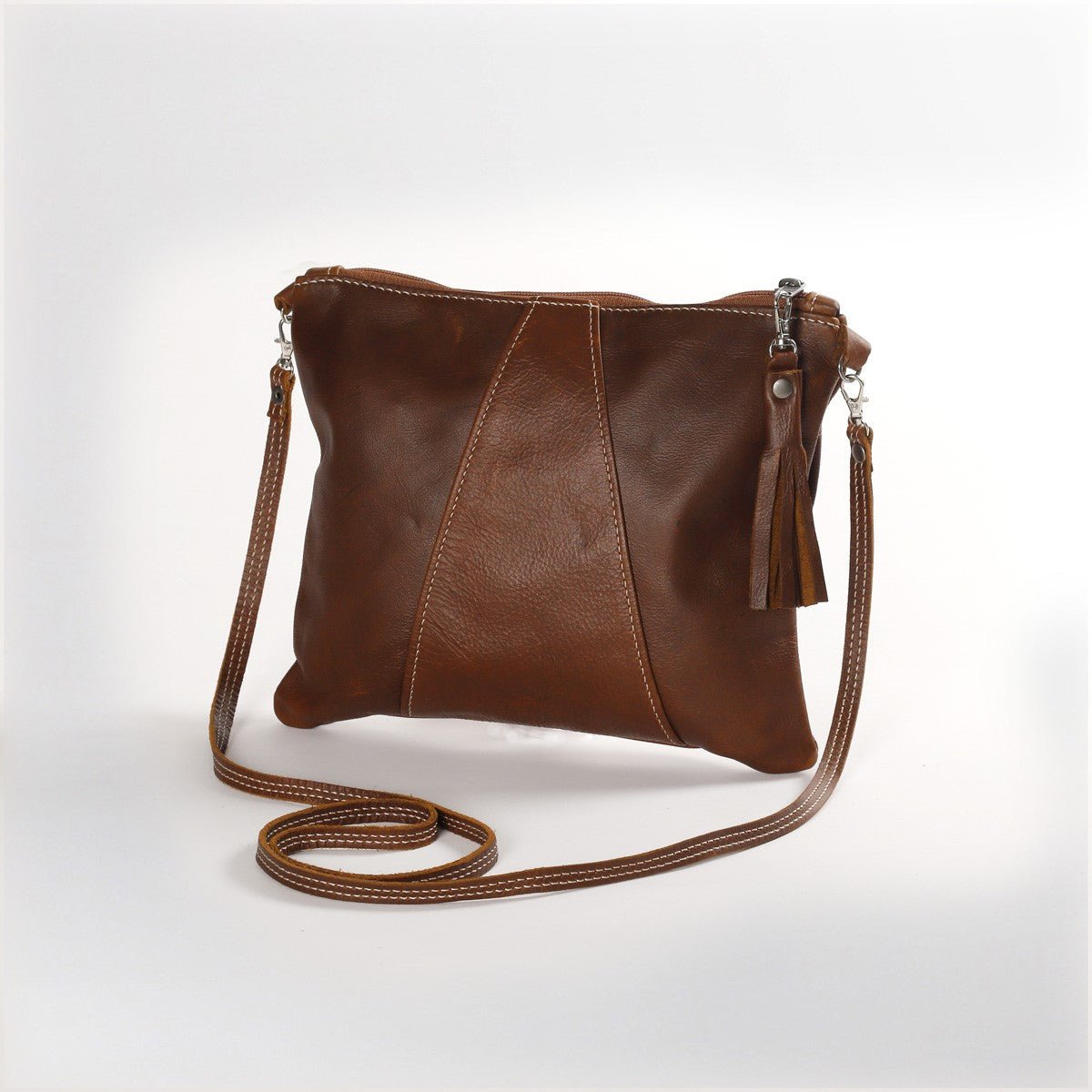 Crossover Handbag Leather - Thandana UK