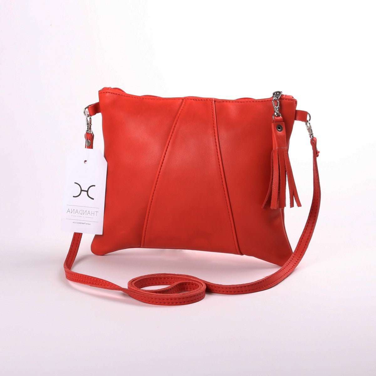 Crossover Handbag Leather - Thandana UK