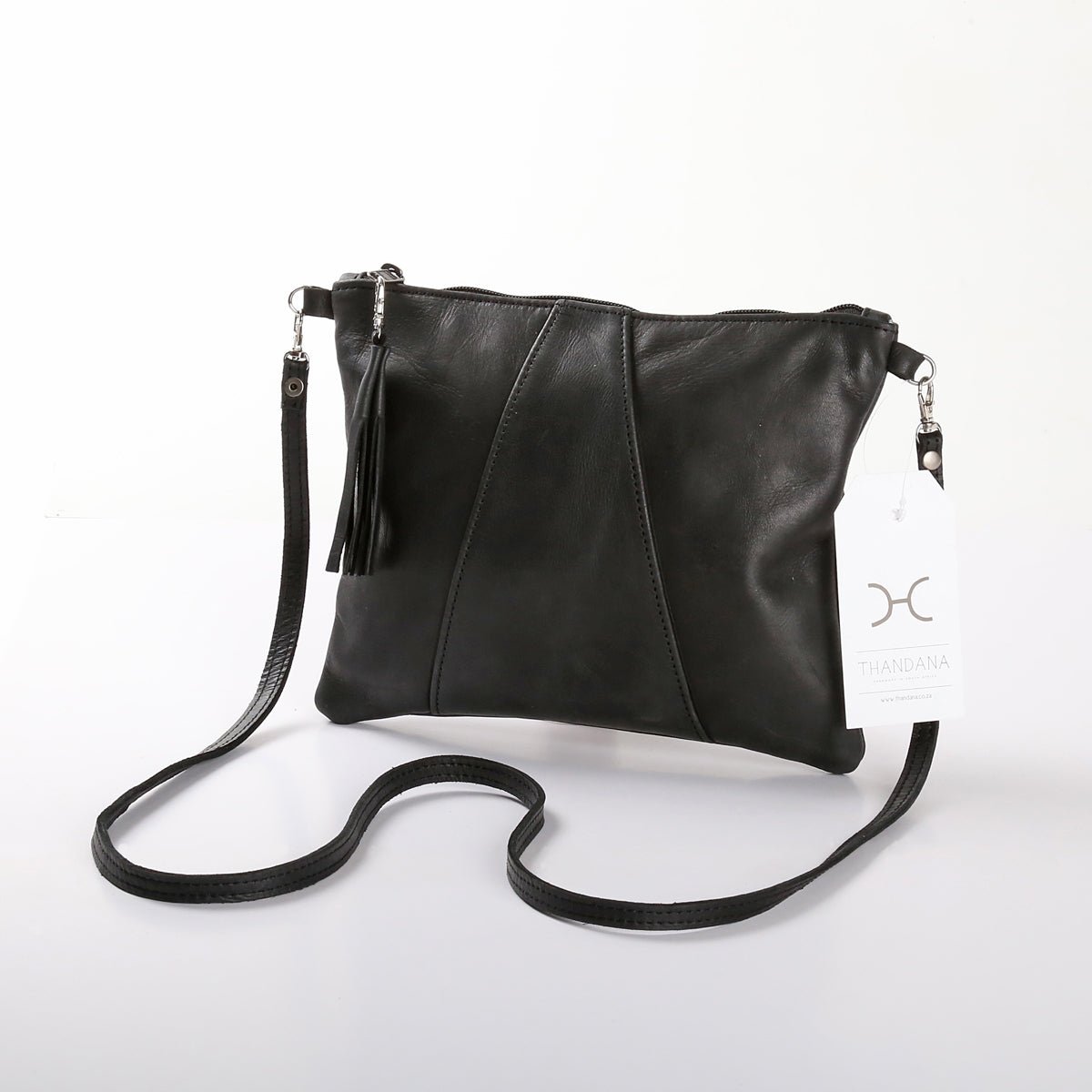 Crossover Handbag Leather - Thandana UK