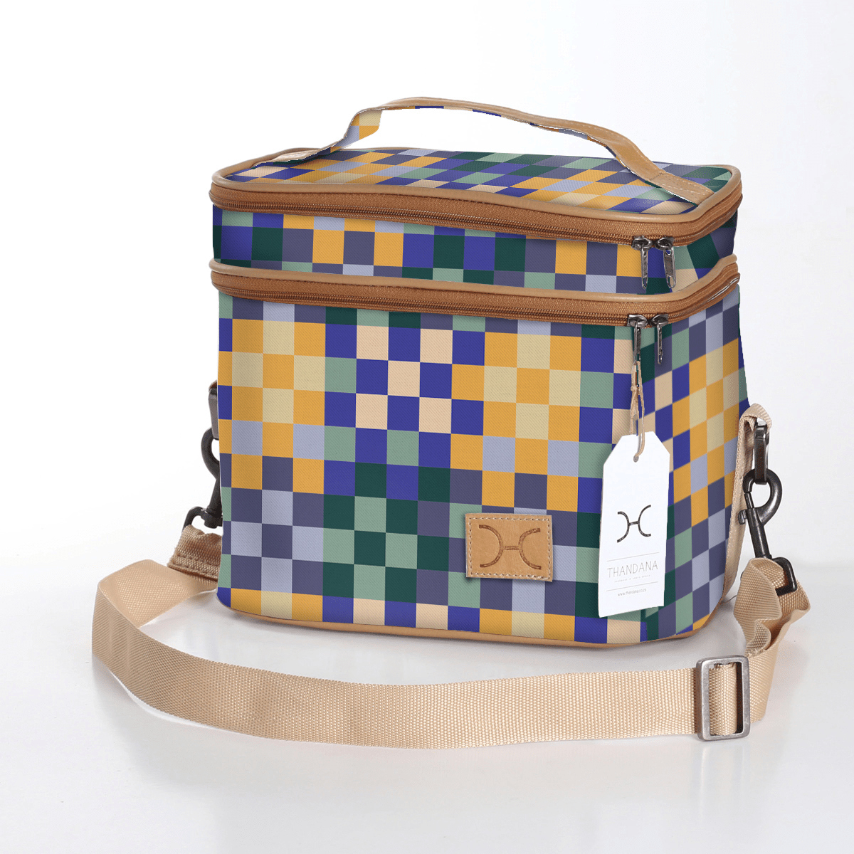 Double Decker Cooler Laminated Fabric RTS - Thandana UK