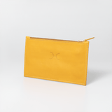 Double Zip Pouch Purse Leather - Thandana UK