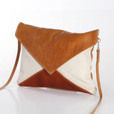 Envelope Handbag Leather - Thandana UK