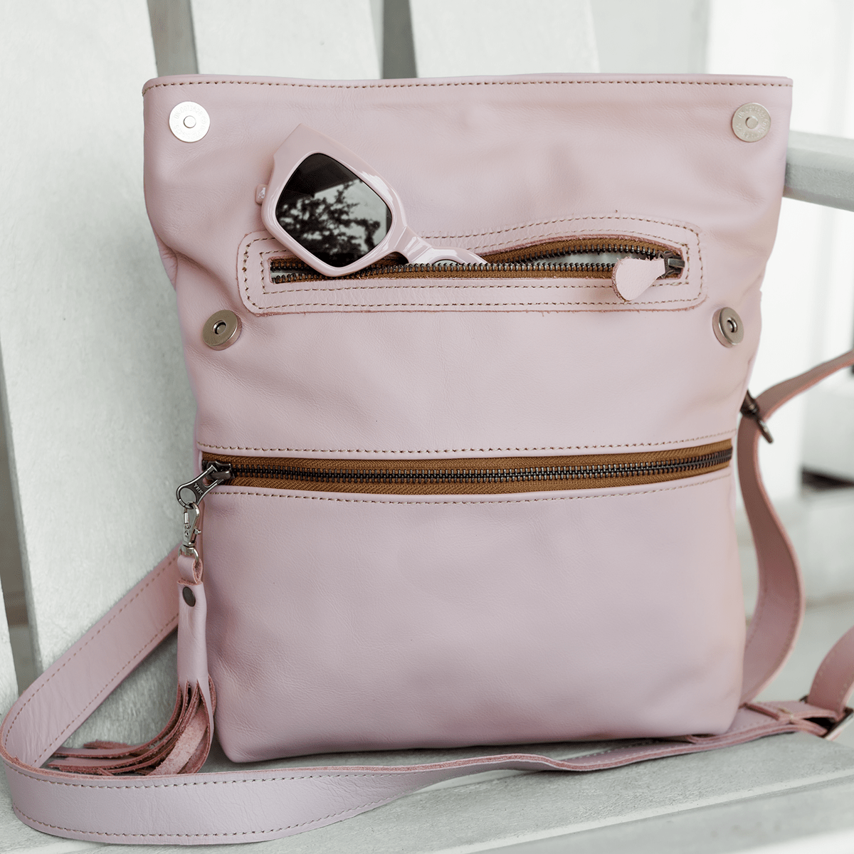 Erica Handbag Leather - Thandana UK