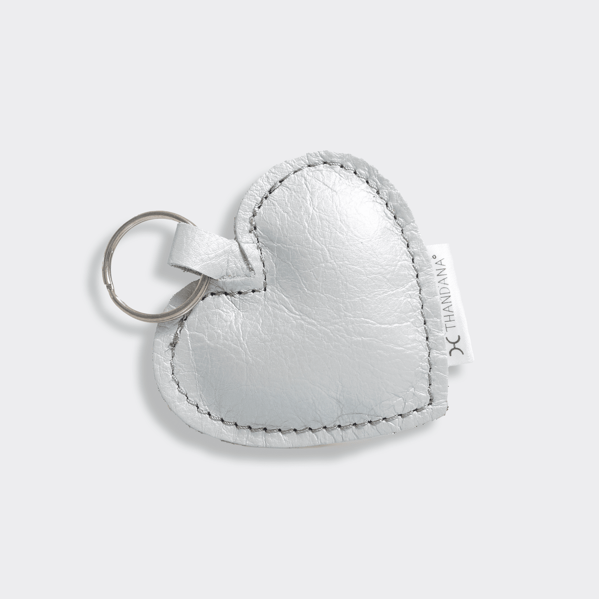 Heart Leather Key Ring - Thandana UK