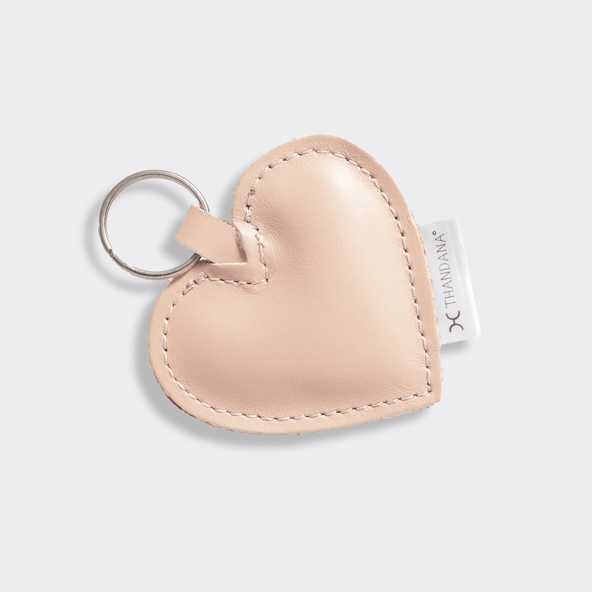 Heart Leather Key Ring - Thandana UK