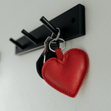 Heart Leather Key Ring - Thandana UK