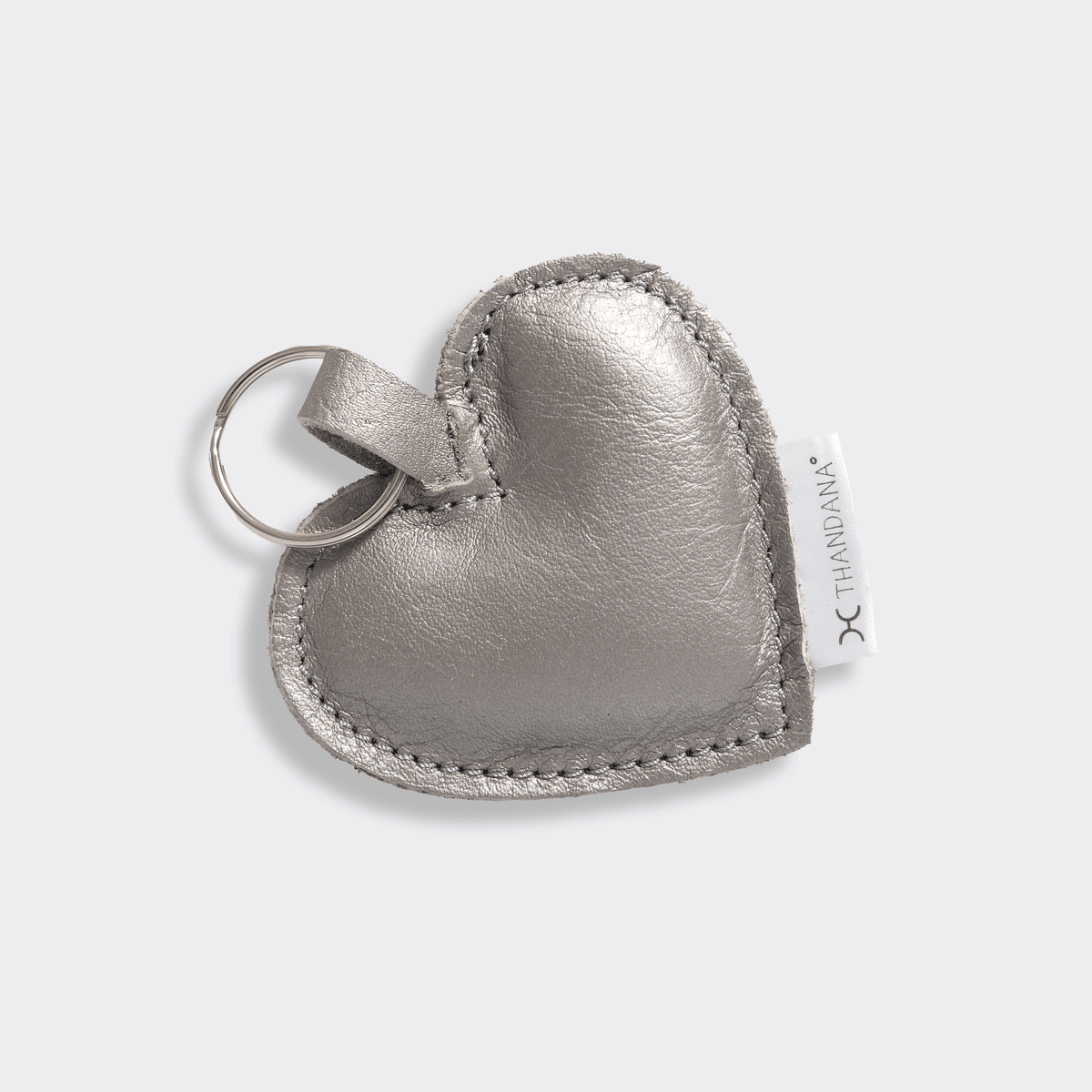 Heart Leather Key Ring - Thandana UK