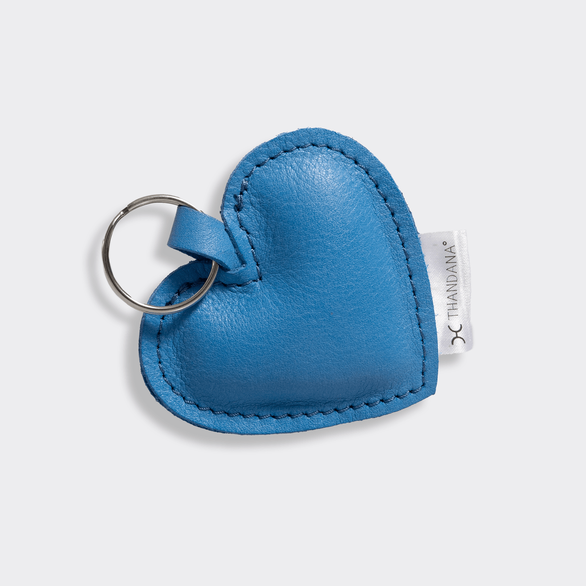 Heart Leather Key Ring - Thandana UK