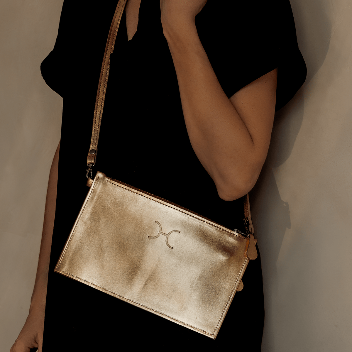 Jaynie Crossbody Sling Leather - Thandana UK