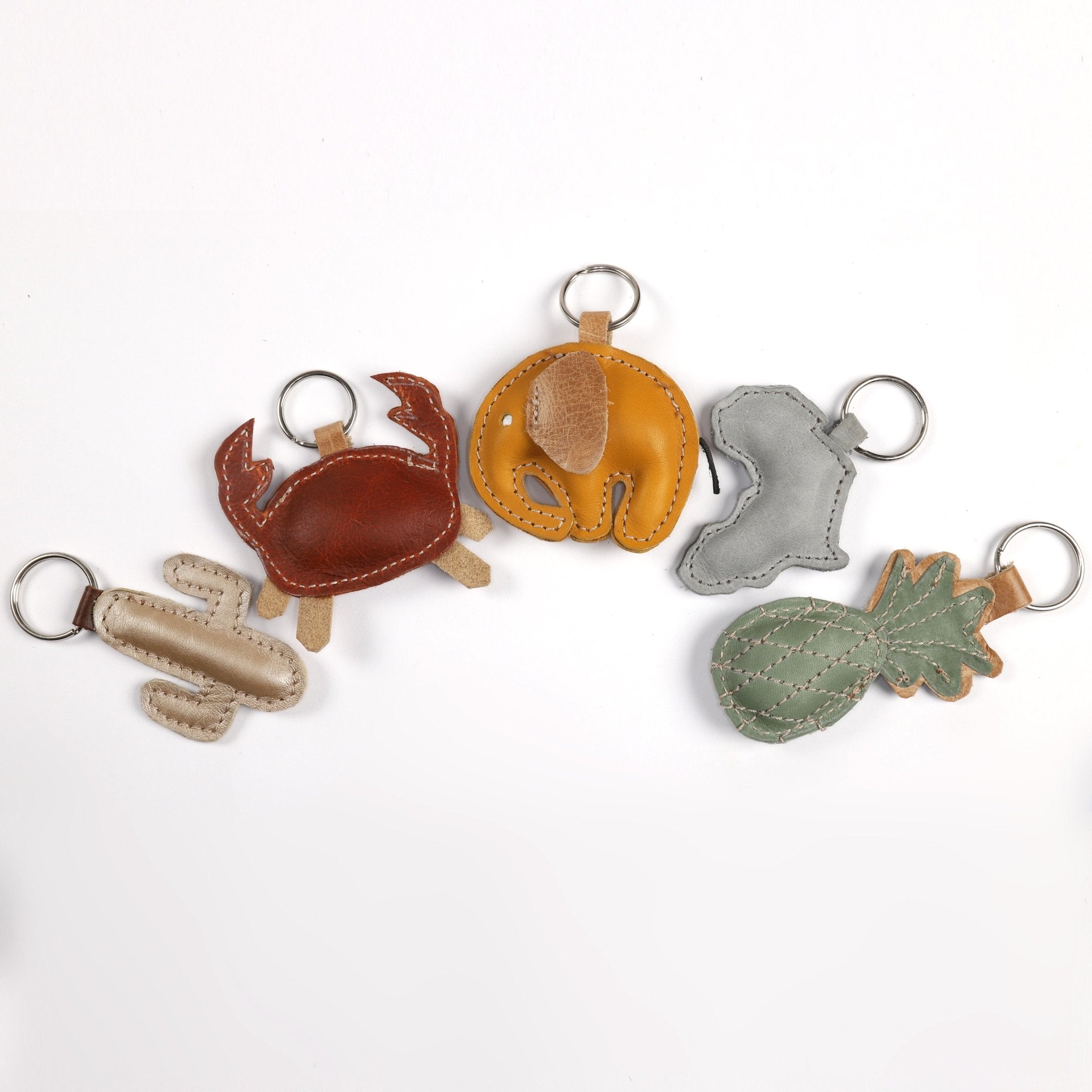 Key Ring Animal Leather - Thandana UK