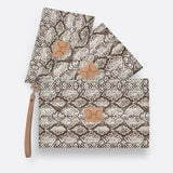 Kids Accessory Pouches 3 in 1 Laminated Fabric - Thandana UK