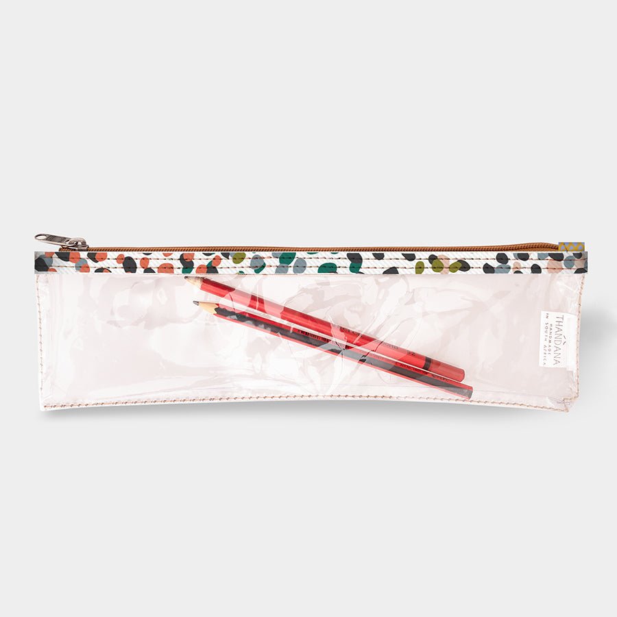 Kids Pencil Case Clear Fabric - Thandana UK
