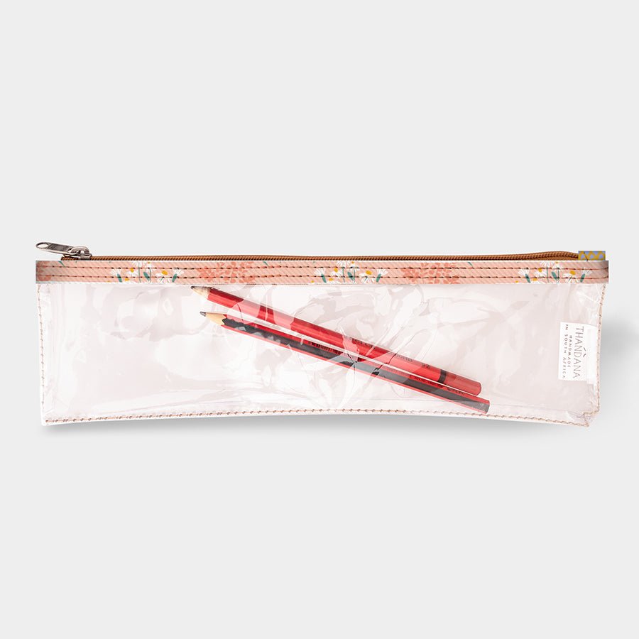 Kids Pencil Case Clear Fabric - Thandana UK