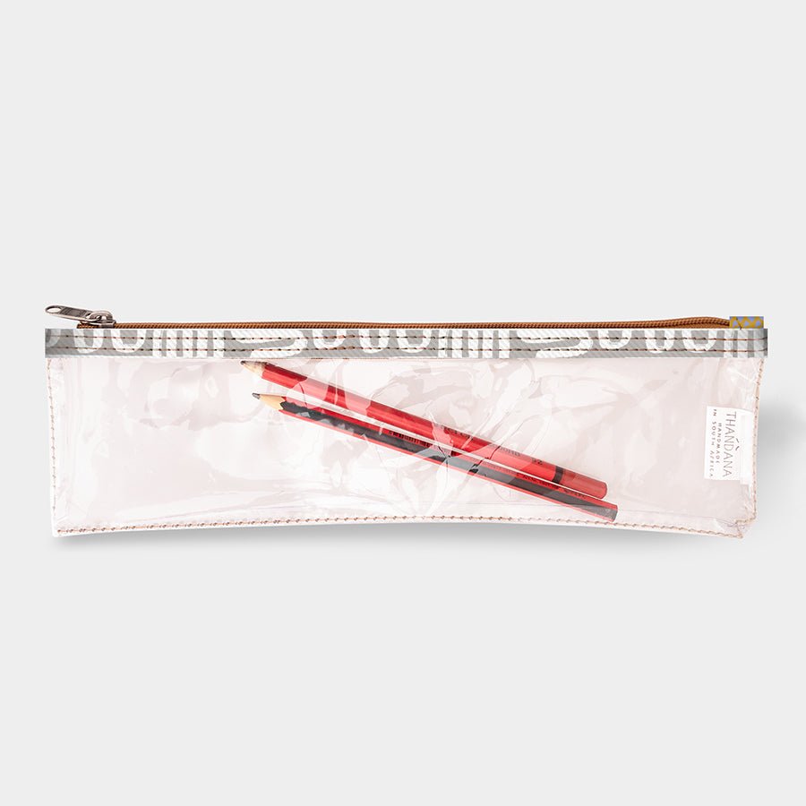 Kids Pencil Case Clear Fabric - Thandana UK