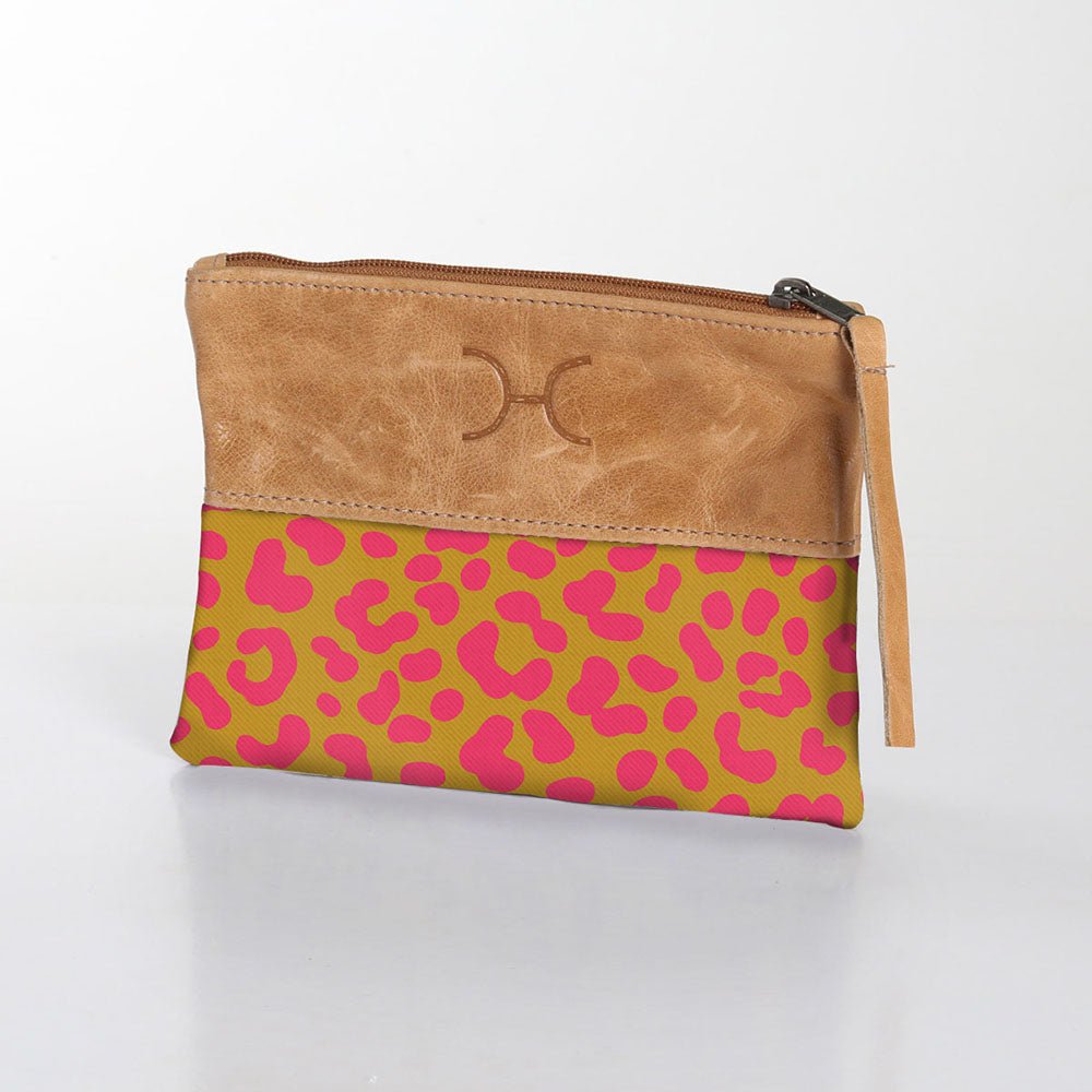 Kids Pouch Laminated Fabric With Leather - Thandana UK