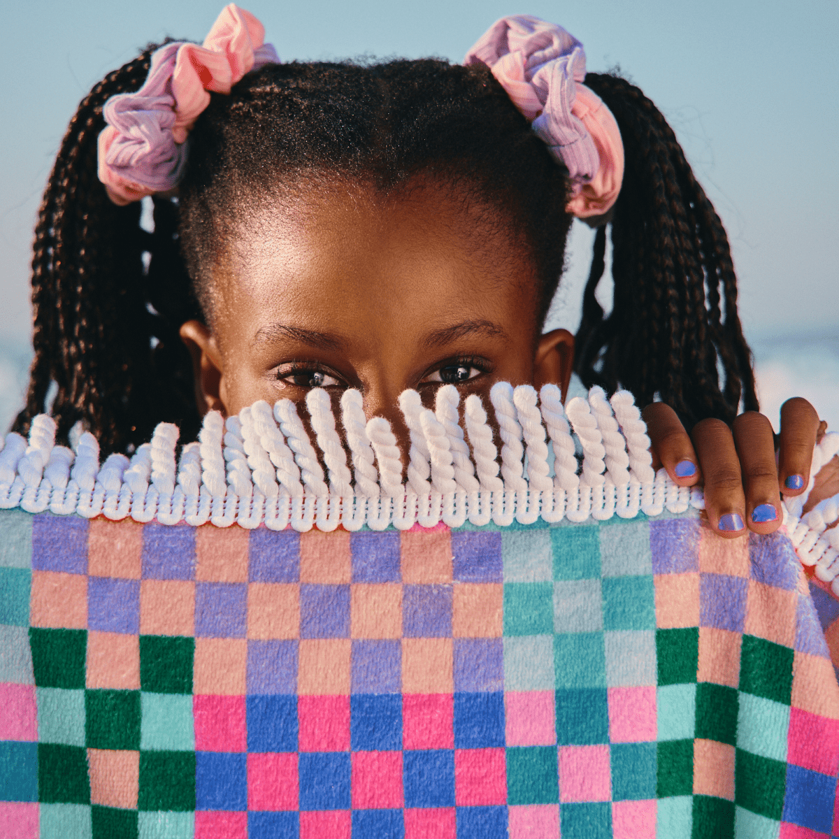 KIDS Turkish Terry Beach Towel - Thandana UK