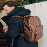 Laptop 15' Leather Backpack - Thandana UK