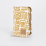 Large Travel Wallet Laminated Fabric - Thandana UK
