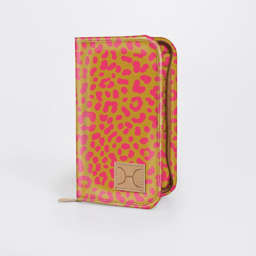 Large Travel Wallet Laminated Fabric - Thandana UK