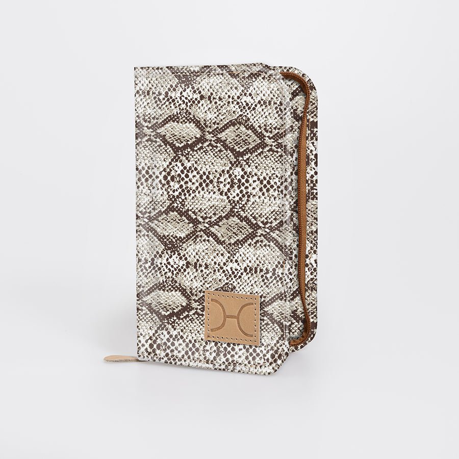 Large Travel Wallet Laminated Fabric - Thandana UK